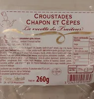 Croustade Chapon et cèpes