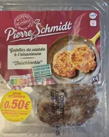 Galettes de viande à l'Alsacienne