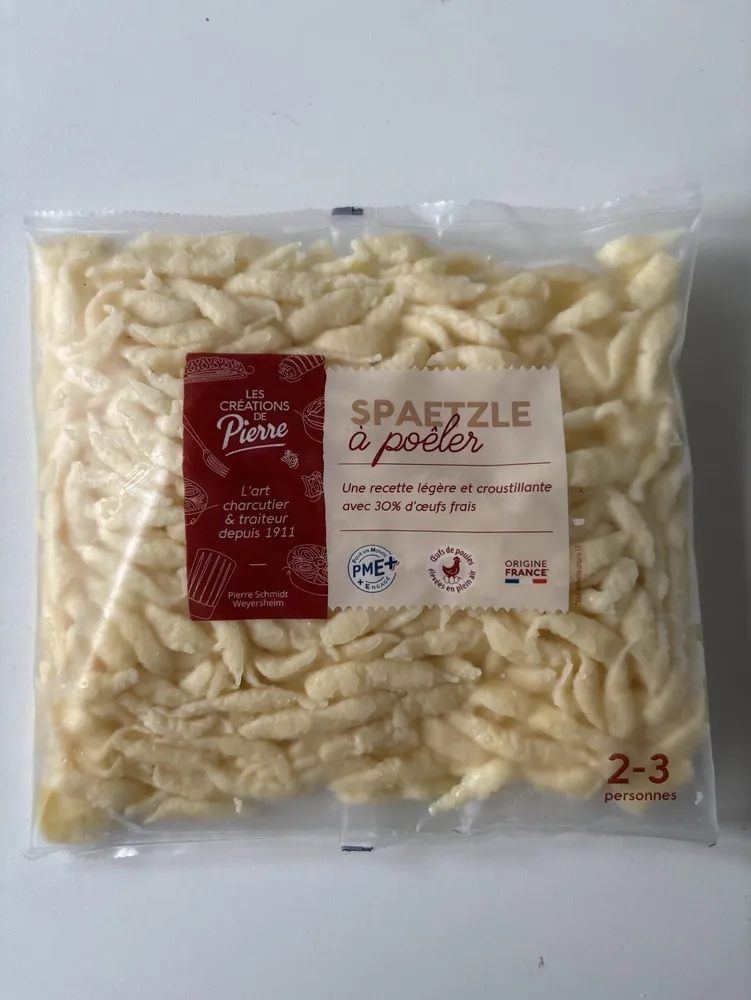 Spaetzle au fromage blanc
