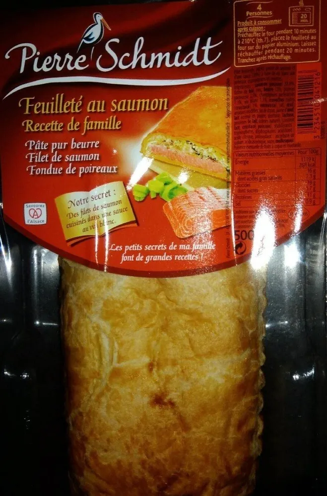 Feuilleté de saumon