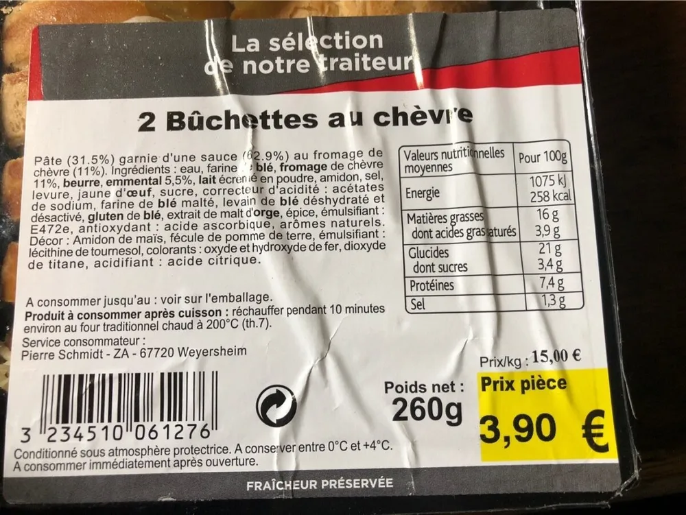 Buchettes au chèvre