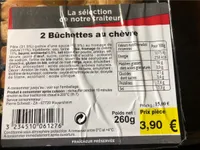 Buchettes au chèvre