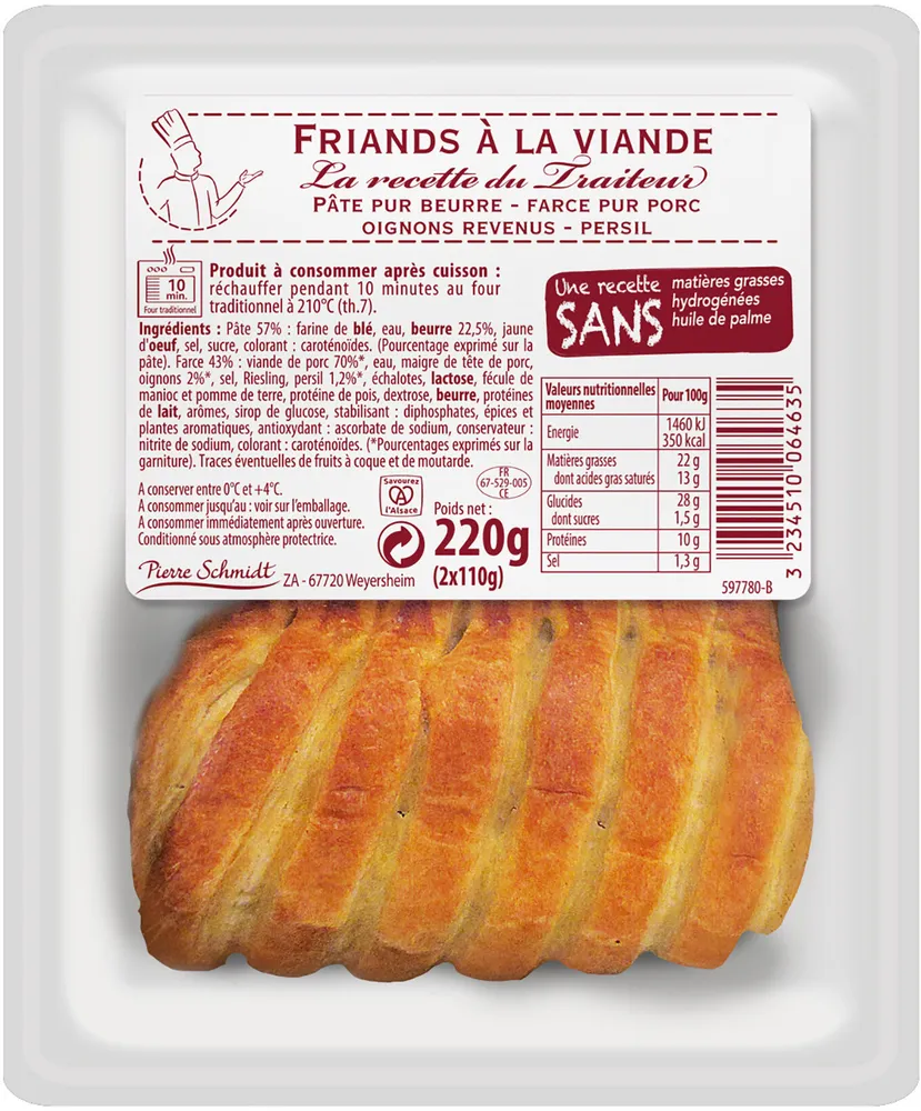 Friands a la viande