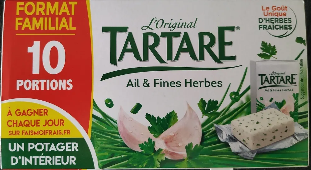 Tartare Ail & Fines Herbes - format familial