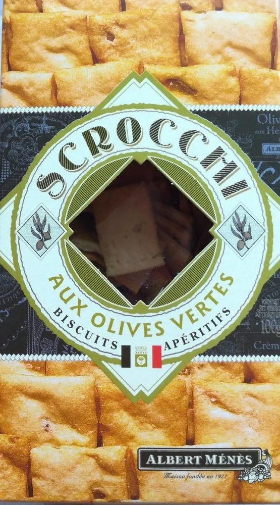Scrocchi aux olives vertes