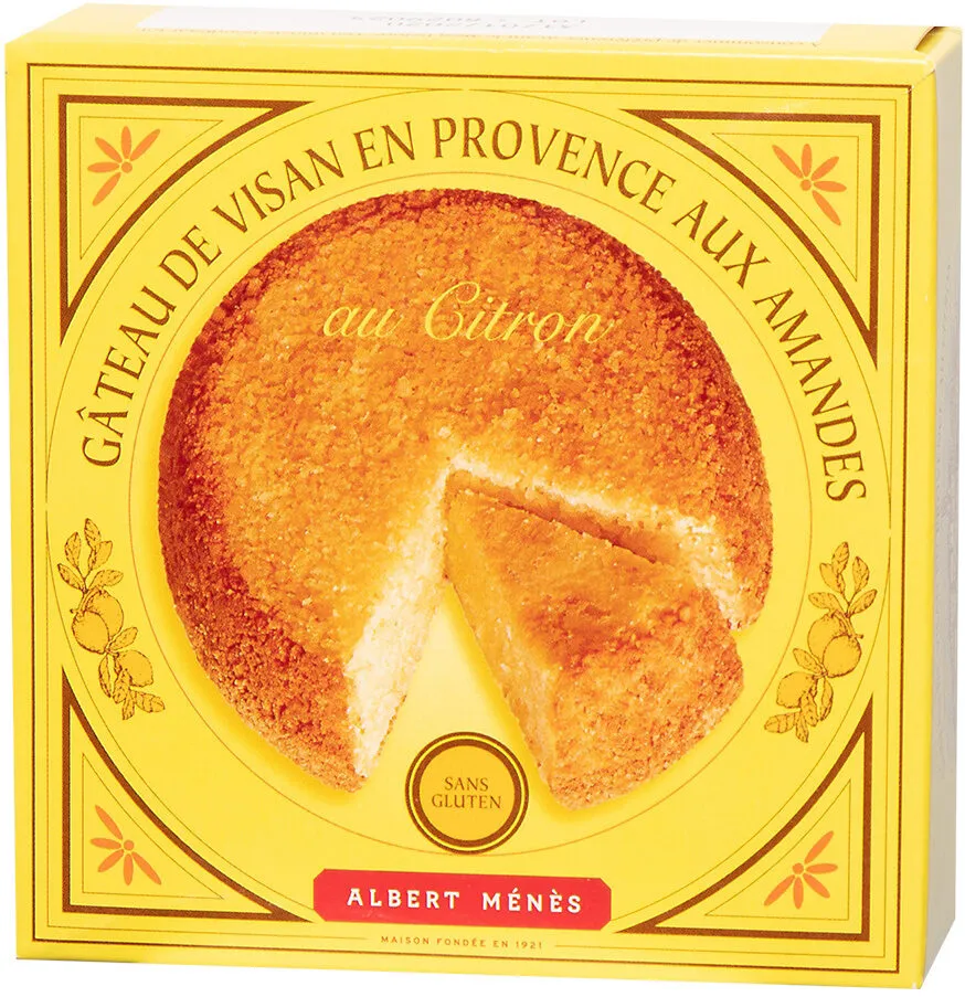 Gâteau de Visan en Provence aux Amandes au Citron