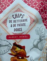 Chips de betterave et de patate douce