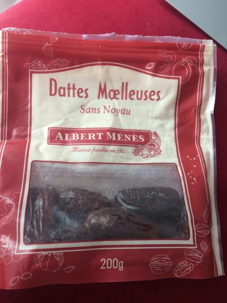 Dattes moelleuses sans noyau