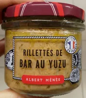 Rillettes de bar au yuzu