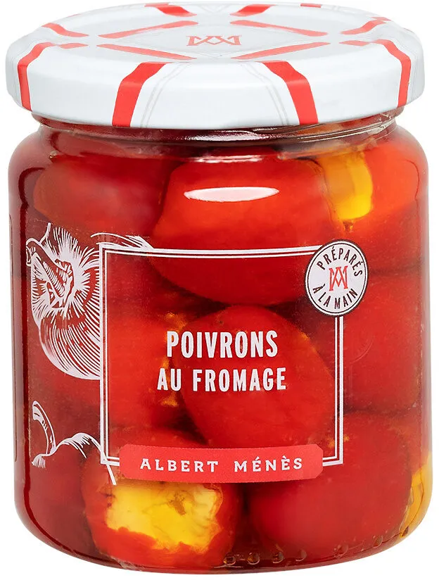 Poivrons Fourrés au Fromage de Vache