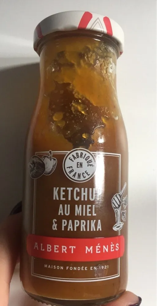 Ketchup au miel & au paprika