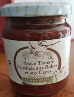 Sauce Tomate cuisinée aux volets et aux cèpes