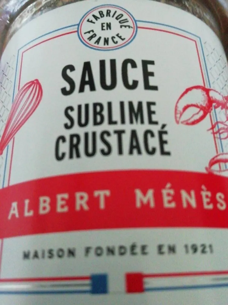 Sauce Sublime aux Crustacés