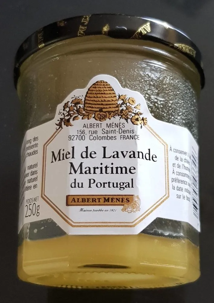 Miel de lavande maritime du Portugal