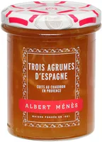 Marmelade de Trois Agrumes d'Espagne Ecorces Fines