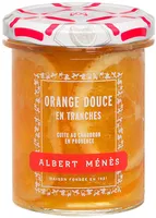 Marmelade d'orange douce d'Espagne en tranches