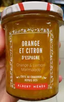Marmelade d'orange et citron écorces fines