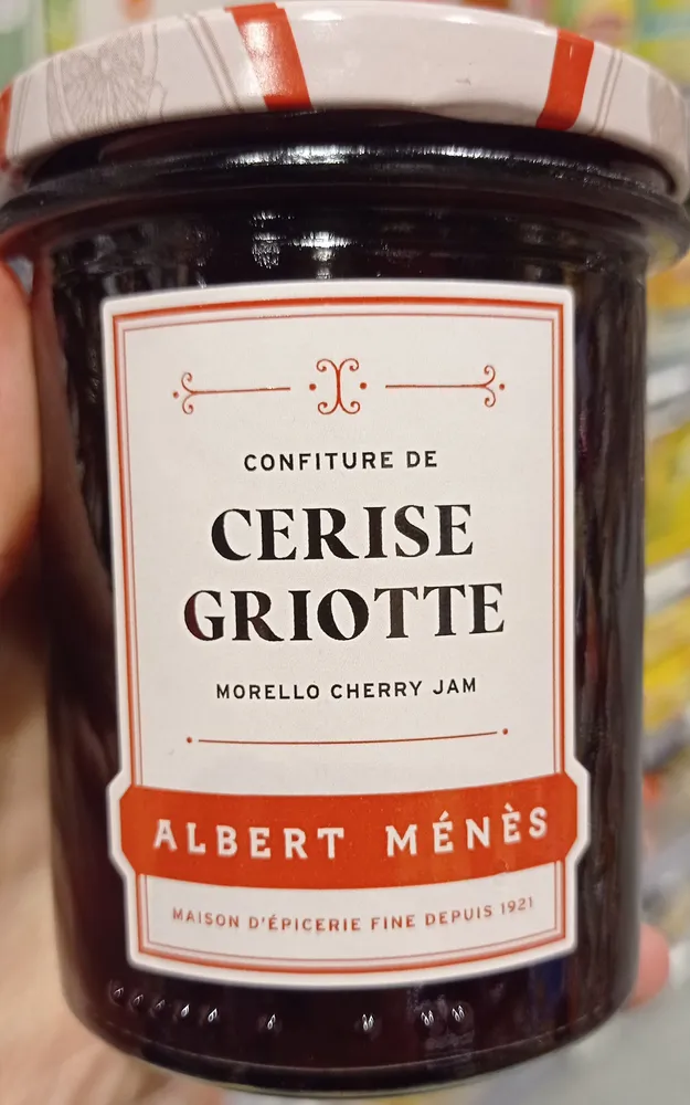 Confiture de cerise griotte