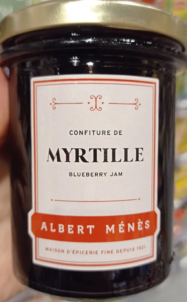 Confiture de Myrtille Sauvage