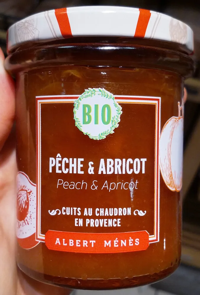 Confiture de Pêche et d'Abricot