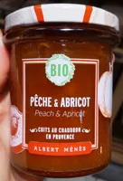Confiture de Pêche et d'Abricot