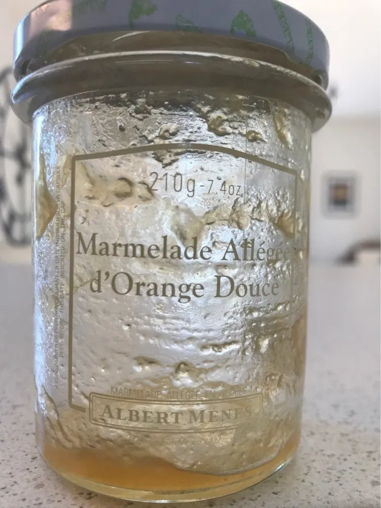 Marmelade Allégée D'orange Douce