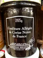 Confiture cerises noires