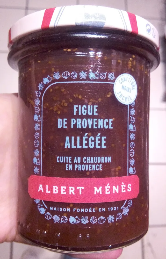 Confiture Allégée de Figue de Provence