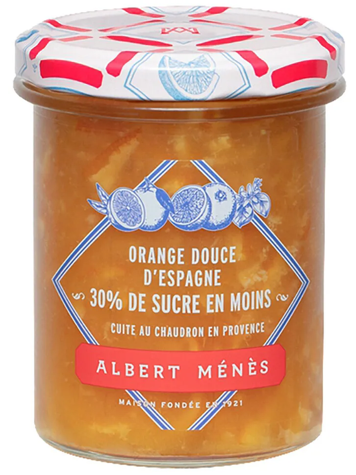 Marmelade Allégée D'orange Douce D'espagne