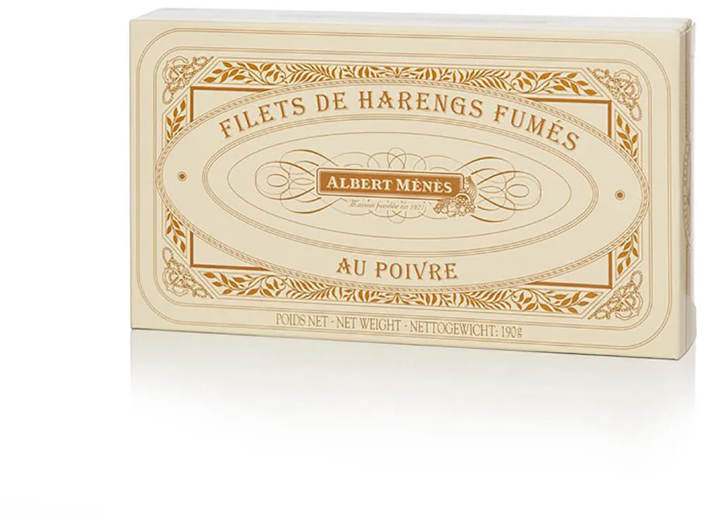Filets De Harengs Fumés Au Poivre