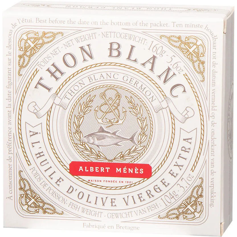 Thon Blanc Germon à l'Huile d'Olive Vierge Extra