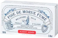 Foie de morue fumé