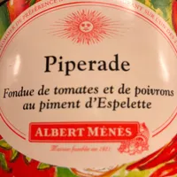 Menes Legumes Mixtes Boite De Conserve Cuisine Piment D'espelette Morceau Piperade