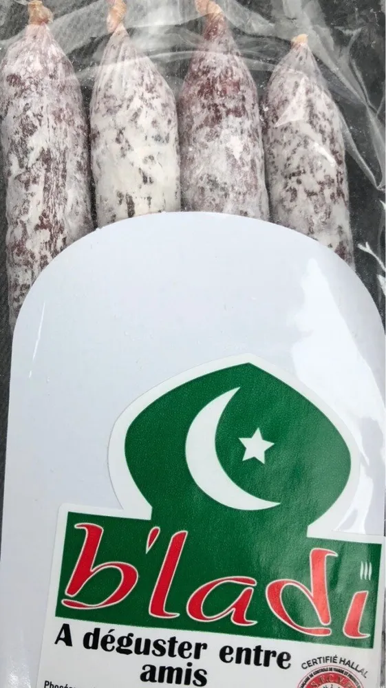 Saucisse seche «buchette halal»
