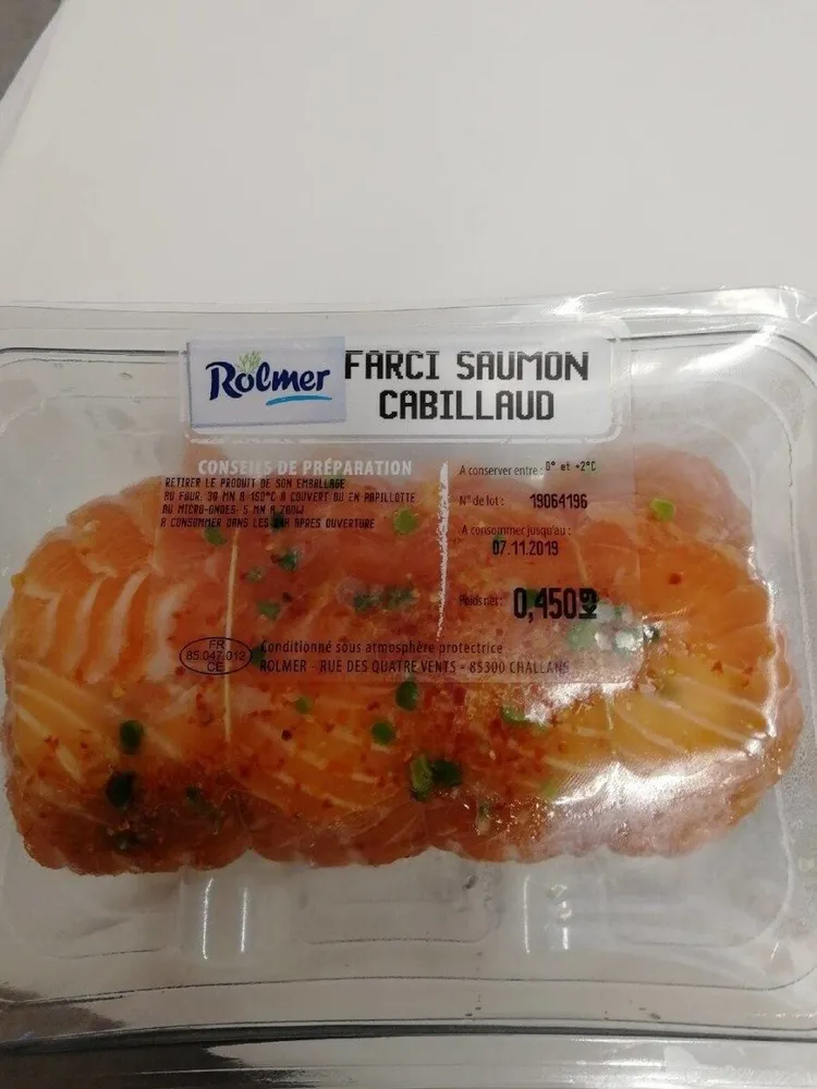Farci saumon cabillaud