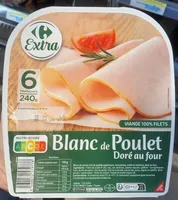 Blanc de poulet doré au four