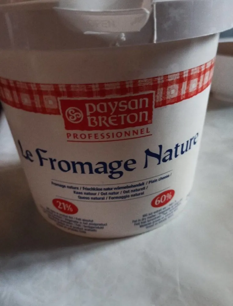 Le fromage nature