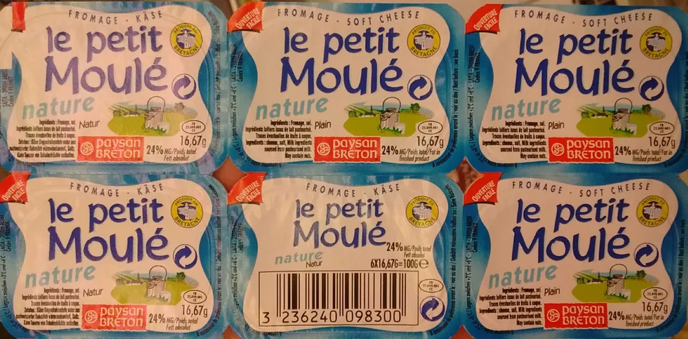 Le Petit Moulé nature (24% MG)