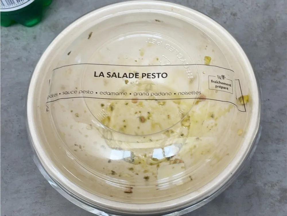 La salade pesto