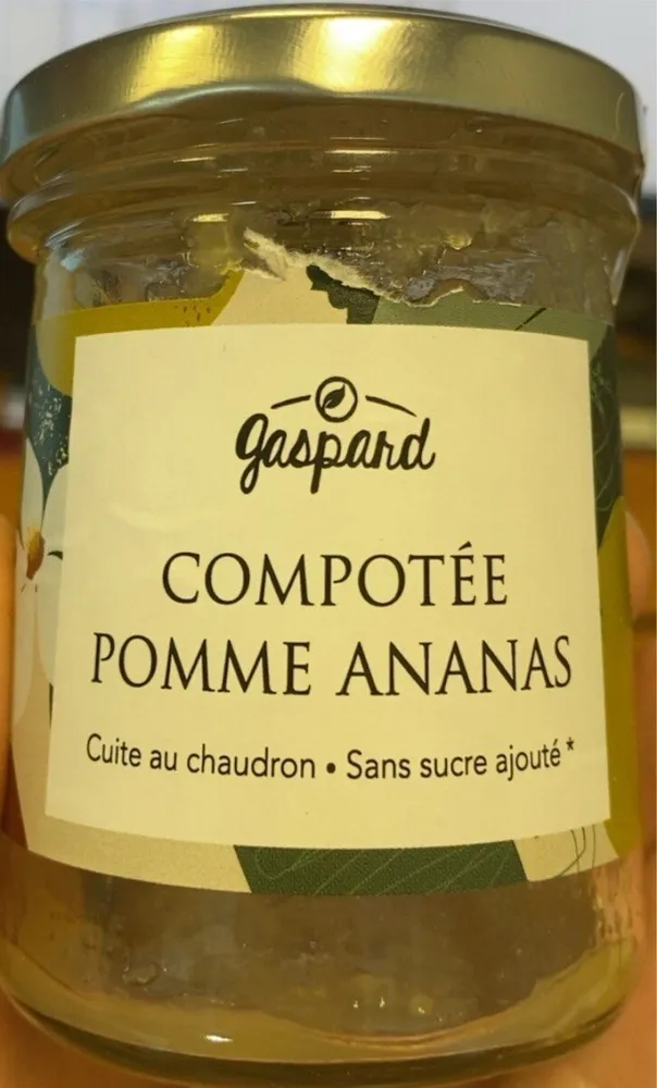 Purée pomme ananas