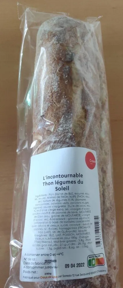 L'incontournable Thon légumes du Soleil