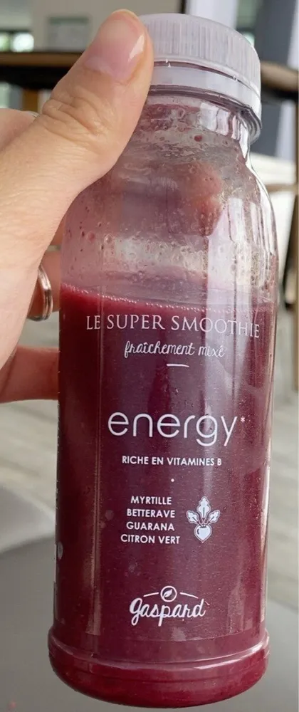 Le super smoothie energy