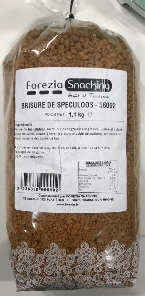 Brisure de speculoos