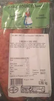 3 saucisses a cuire fumées