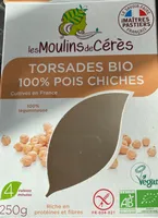 torsades bio 100% pois chiches