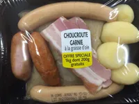 Choucroute garnie à la graisse d'oie