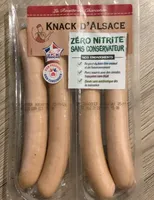 Knack d’alsace Zero Nitrite sans conservateur