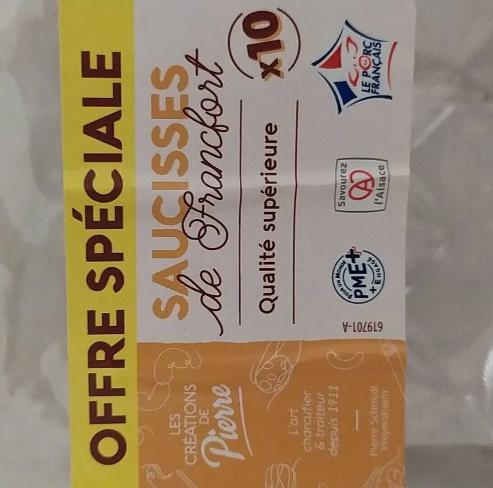 Saucisses de Francfort