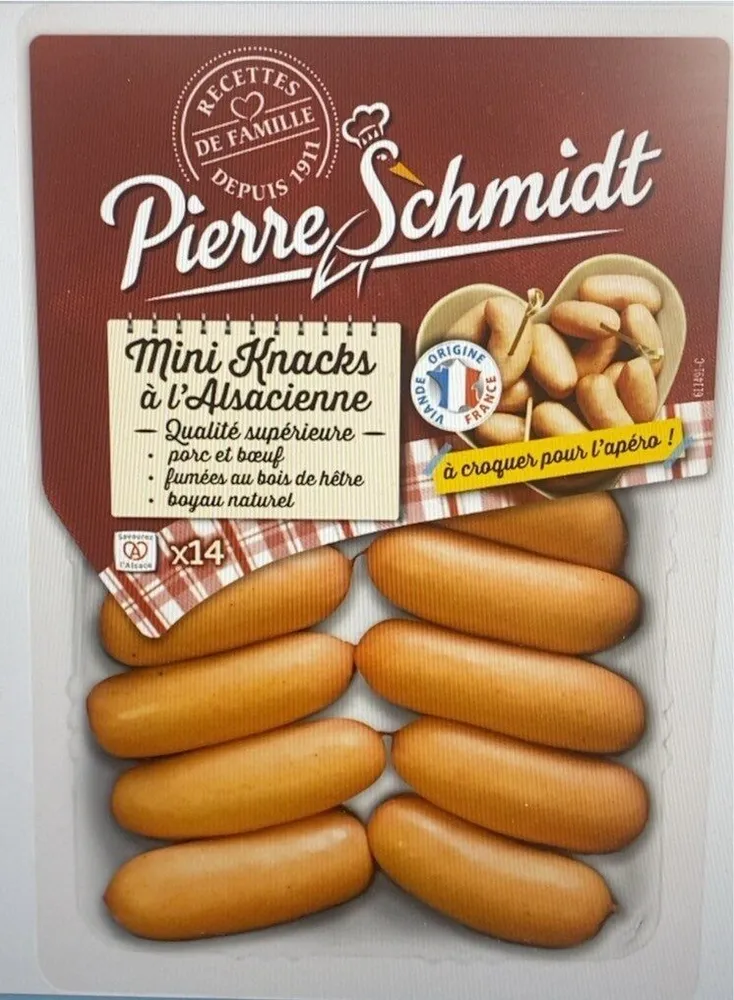 Mini knacks d'alsace