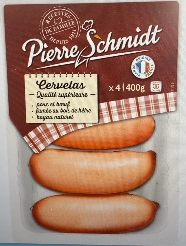 Cervelas D'alsace Pierre Schmidt